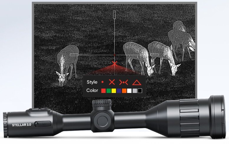 Hikmicro Stellar 3.0 SX60L Warmtebeeld richtkijker LRF (Afstandsmeter)