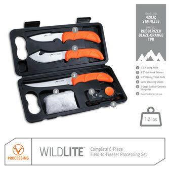 Outdoor Edge Wild Lite 6-delig