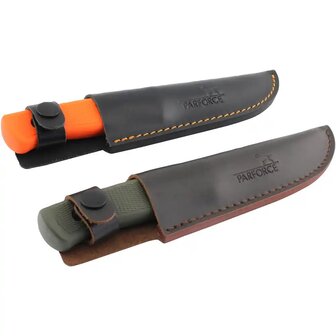 Parforce 2 piece knife set Olive &amp; Orange