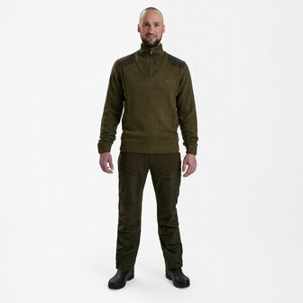 Deerhunter Trui Carlisle Knit with Stormliner MEN - Cypress