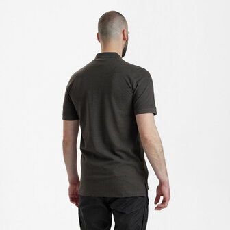 Deerhunter Harris polo shirt dark gray