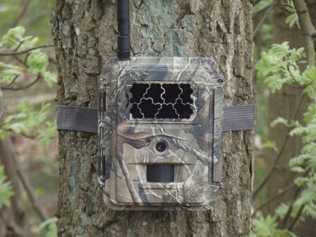 SPROMISE S378E-C 4G/LTE Wildcamera / Bewakingscamera (S328) met 12MP HD en Foto / Video zending naar de SUPERSIM App / E-mail