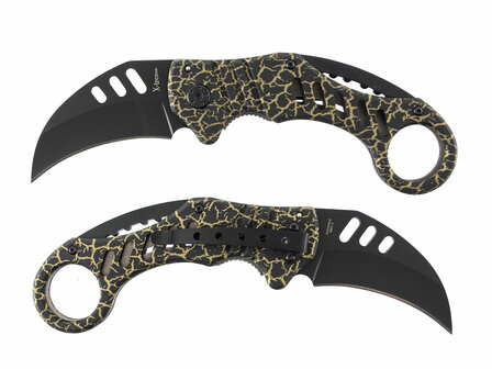 Couteau de poche camouflage X-Treme Karambit