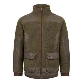 Blaser Sherpa fleece jacket dark olive