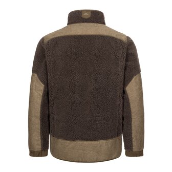 Blaser Sherpa fleece jacket dark brown