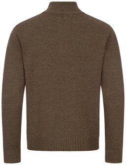 Blaser Wool HZ pull pour hommes marron fonc&eacute;