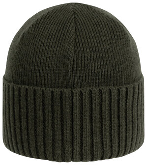 Beanie Bob Blaser Rib w kolorze ciemnej oliwki