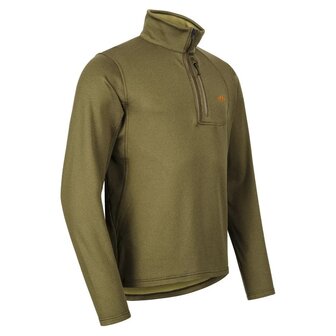 Blaser Drain HZ Half-Zip dunkeloliv