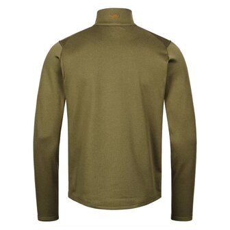 Blaser Drain HZ Half-Zip olive fonc&eacute;