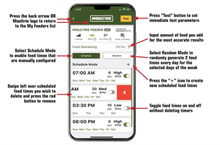 Moultrie Futterautomat Pro Hunter Feeder II mit Bluetooth