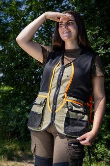 Shooterking honden traininger bodywarmer groen Dames