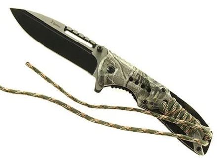 X-Treme Flipper Assist Camo Pocket Knife