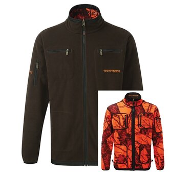 ShooterKing Omkeerbare Softshell Mossy Blaze / Bruin