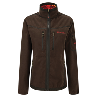 ShooterKing Omkeerbare Softshell Mossy Blaze / Bruin Dames