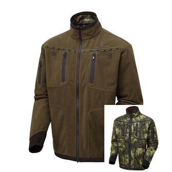 SHOOTERKING Woodlands Softshell Heren Camo Woodlands / Willow Green