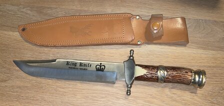 King Knife met Lederen schede