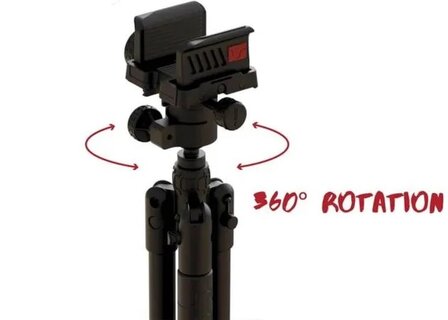 BOG Tripod Schietstok DeathGrip Infinite Aluminium - 360&deg; Rotation