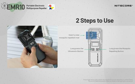 Nitecore EMR10 Mosquito Repeller Rechargeable