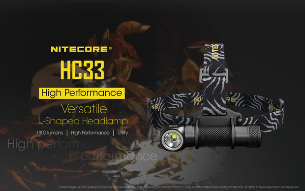 NITECORE HC33 Hoofdlamp / Handlamp - Waidmann | Jachtwinkel voor jacht-, en