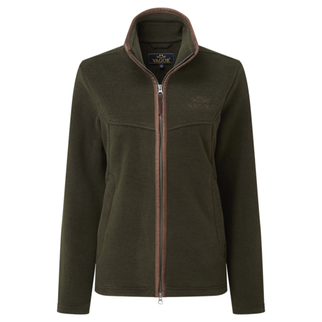 Vagor Polar fleece jas dames groen