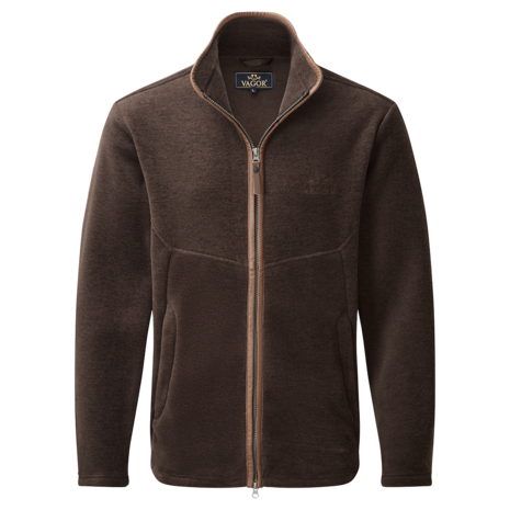 Vagor Polar fleece jacket men brown