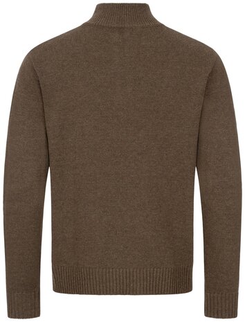 Blaser Wool HZ Pullover Herren dunkelbraun