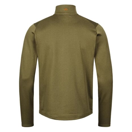 Blaser Drain HZ Half-Zip dunkeloliv