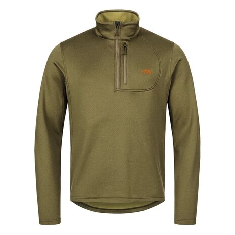 Blaser Drain HZ Half-Zip olive foncé