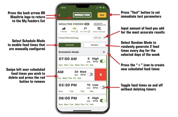 Moultrie Pro Hunter Feeder II with Bluetooth