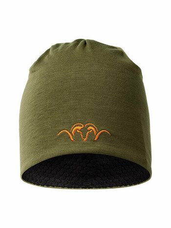 Blaser Drain Beanie in dark olive