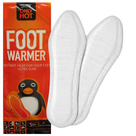 Only Hot voet warmers Maat L (40 - 45) - 5 Paar