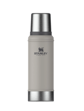 STANLEY Legendary Classic Bottle 0,75 Liter Thermosfles Roestvrij staal Hammertone Ash