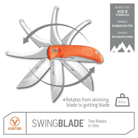 Outdoor Edge SwingBlade G3 Mes Orange