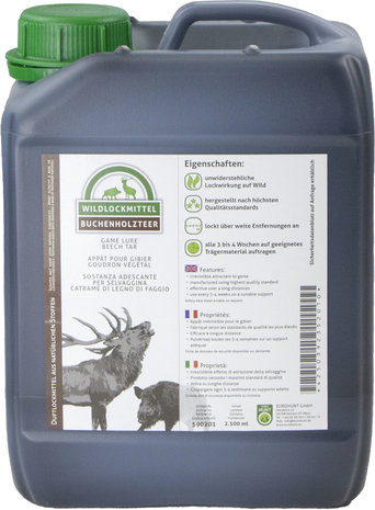 Eurohunt Goudron de hêtre 2,5 Liter