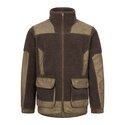 Blaser-Sherpa-fleece-jas-dark-brown