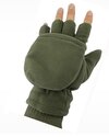 Waidmann-Fleece-Shooters-Mitts-Green